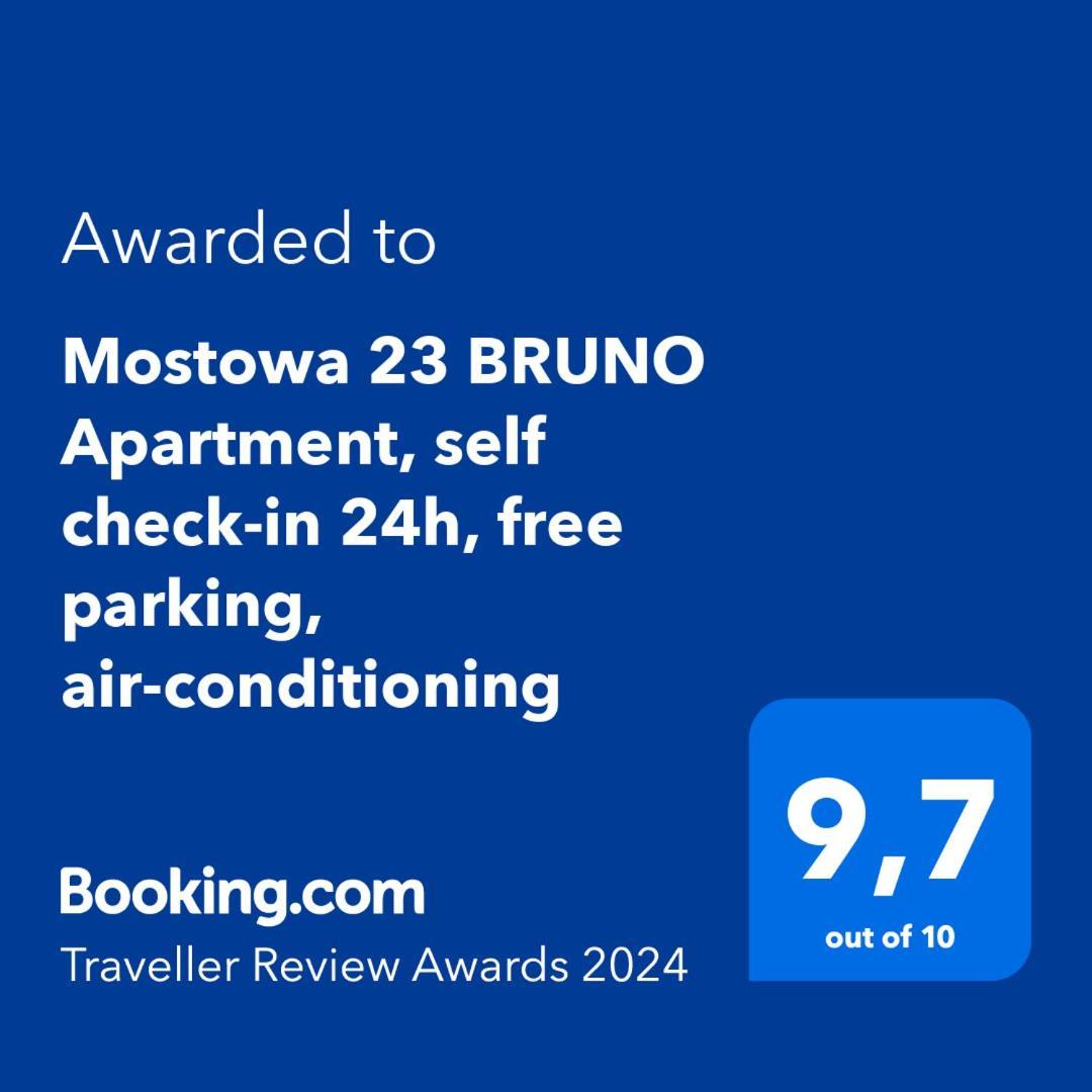 Mostowa 23 Bruno Apartment, Self Check-In 24H, Free Parking, Air-Conditioning Poznań Exteriör bild